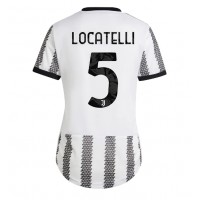 Juventus Manuel Locatelli #5 Fußballbekleidung Heimtrikot Damen 2022-23 Kurzarm